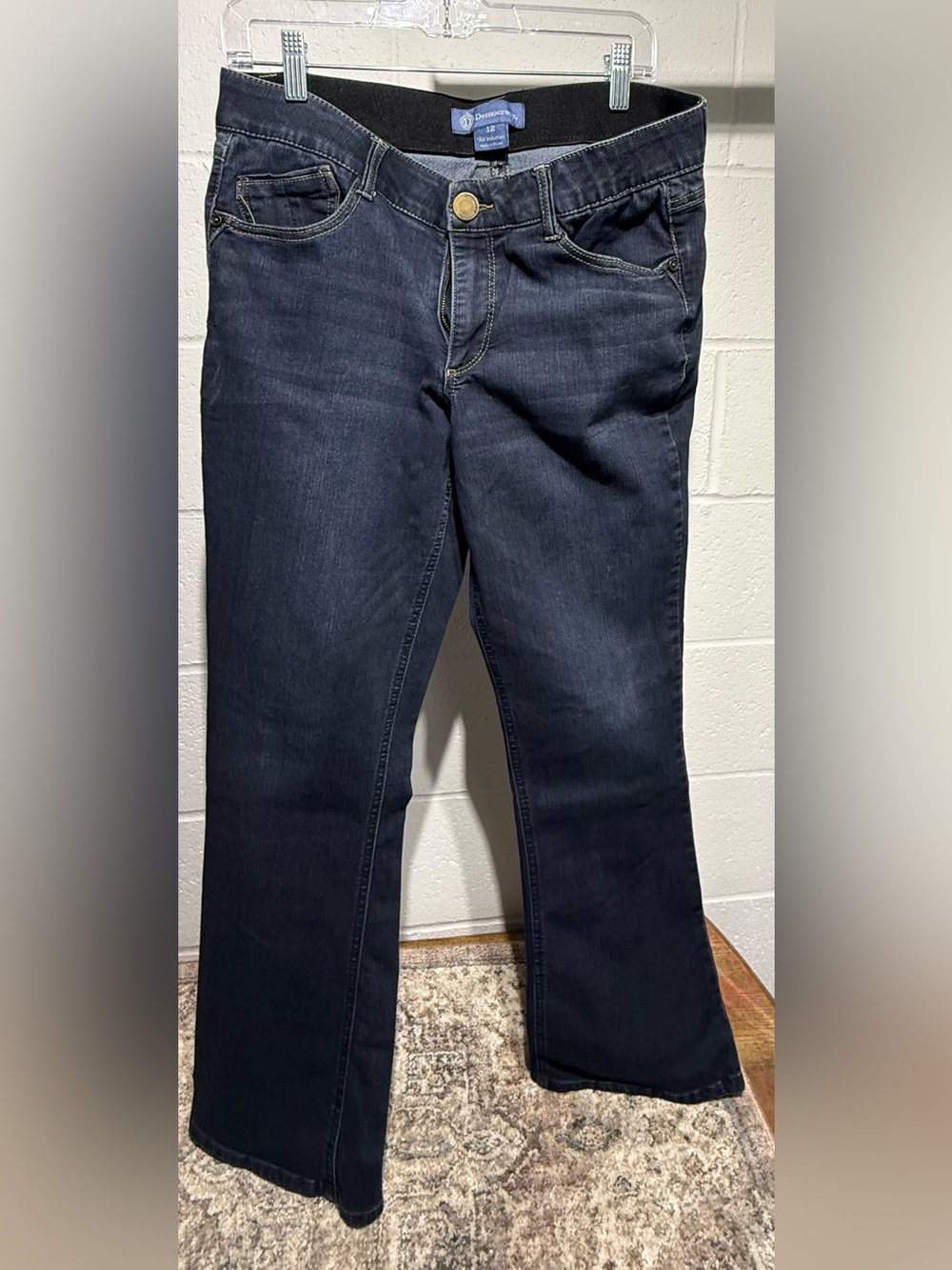 Democracy Women's Dark Indigo Flare Jeans